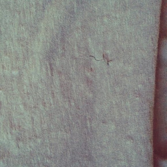 Talbots Navy Embroidered Boho Peasant Shirt Sz MP - Picture 7 of 7